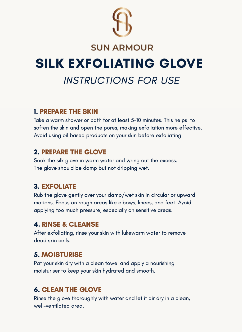 SILK EXFOLIATING GLOVE
